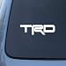 CMI333 TRD - Toyota Racing Development - Car, Truck, Notebook, Vinyl Decal Sticker | Vinyl Color: White