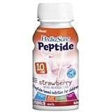 Pediasure Peptide 1.0 Strawberry Bottles 24 X 8oz Case
