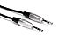 Hosa HSS-005 Pro Balanced Interconnect, REAN 1/4 Inches TRS to Same, 5 Feet