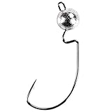 Mizugiwa Ultrahead Finesse Jig Hook (#1 - 3/16 , 10-Pack)