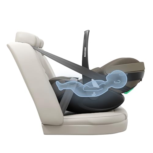 Bebê Conforto Maxi-Cosi, Pebble Pro², com Base Familyfix, Giro 360° Isofix, Twillic Truffle