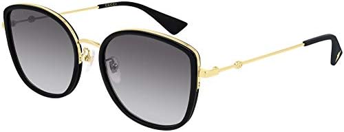 NWT Gucci GG1015SK-003-56 Havana Gold Cat Eye 56mm Sunglasses Gucci Sunglasses Woman Havana GG1015SK-003 | Sakurawatches.com main image 2