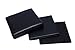 B FSOBEIIALEO Home Foldable Storage Ottoman Foot Rest Stool Seat Footrest Coffee Table Black 15'X15