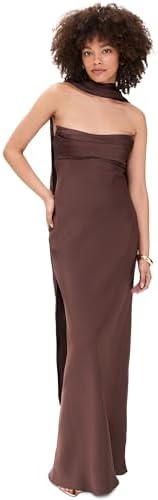 cannes satin bustier maxi dress ASTR The Label | Cannes Satin Bustier Maxi Dress in Champagne