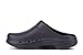 OOFOS Unisex OOcloog, Black - Men’s Size 7, Women’s Size 9 - Lightweight Recovery Footwear - Reduces Stress on Feet, Joints & Back - Machine Washable