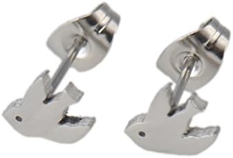 Animals Birds Charm Stud Earrings Bridesmaid Jewelry Gifts Womens Girls