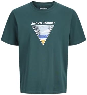 Jjperry tee SS Crew Neck, Atlantic Deep, M