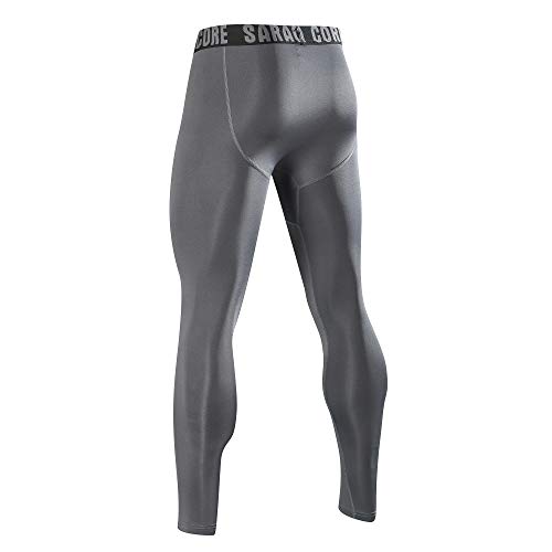 saraca core Men Youth Compression Pants Athletic Leggings Sports Tights Baselayer Running Football Soccer