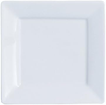 Arcoroc Square Up Extra Strong Porcelain Dinner Plate, 11 inch - 6 per case.