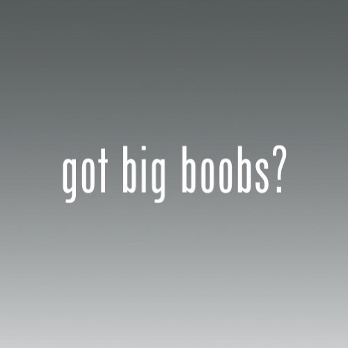 (2x) Got Big Boobs - Decal - Die Cut - Vinyl