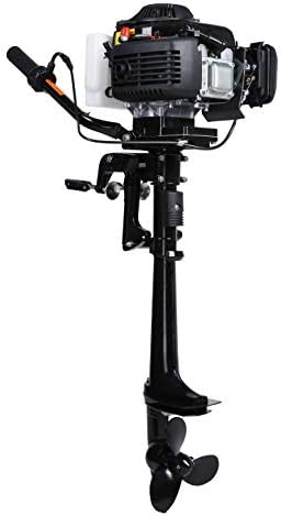 LEADALLWAY 4.0HP Outboard Motor 4 Stroke Water Cooling and Air Cooling Advanced Boat Engine for Small Fishing Boat Three Improved Version