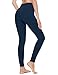 BALEAF Women’s Yoga Leggings High Waisted Tummy Control Pants Non See-Through Fabric Denim Blue Size XLthumb 4