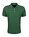 PGA TOUR Men's Big & Tall Airflux Short Sleeve Solid Polo-Shirts