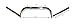 ALPHA MOTO Cafe Racer Ace Clubman Handlebar Bar 7/8
