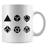 Dungeons And Dragons Mug DampD D20 Dice Evolution