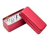 Ikakon 72 Holes Dental Burs Holder Stand Aluminium Dental Files Holder Dental Endo Box