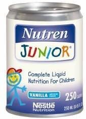 Nutren JUNIOR 250 mL Can -Vanilla Case: 24 by Nutren