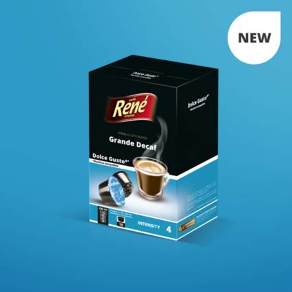 Cafe Rene - Rene Grande Pack - 16 x Dolce Gusto Kompatible Kaffeepads (6 Stück) – Bild 7