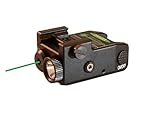 HiLight P3X Series Green Laser Sight, 500 Lumen Strobe LED Flashlight and Laser Sight Flashlight Combo for Sub-compact Pistols