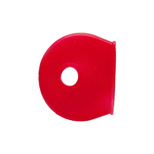 Silica Rings Headcover for Keys in Flexible Plastic Pack of 200 pcs Assorted Colours