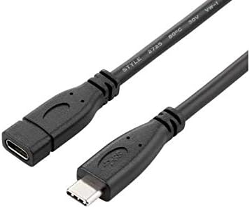 PremiumCord USB-C 3.2 Gen 2 Extension Cable 1.5 m, SuperSpeed Data Cable up to 10 Gbit/s, Charging Cable