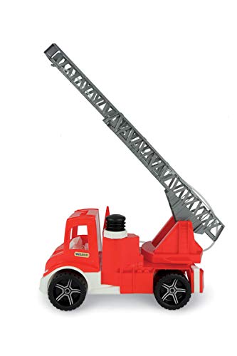 Wader 32170 - Multi Truck Feuerwehr mit Pumpe und Schlauch, Spielzeugauto ab 3 Jahren, ca. 43 x 20 x 25 cm, mehrfarbig, ideal als Geschenk zum phantasievollen Spielen – Bild 2