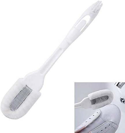 シューズブラシ 靴洗いブラシ 長柄 吊り下げ用 穴付き シューズクリーナー ブラシ 多機能 柔らかい 手触り 除去汚れ 靴ブラシ 洋服 スーツ 登山靴 運動靴 長靴 上履き 汚れ落とし 清潔ケア用 靴洗濯 洗濯用品