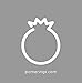 Silicone Wedding Rings for Men by Pomê - Stylish & Affordable Silicone Rubber Rings for Everyday Use & An Active Lifestyle - The Safe Silicone Wedding Band - 4 pack