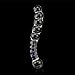 LIBO Hot Crystal Glass Dildo Anal Beads Butt Plug Masturbation Personal Massager G-Spot Stimulation Sex Toy, 5.6 Ounce