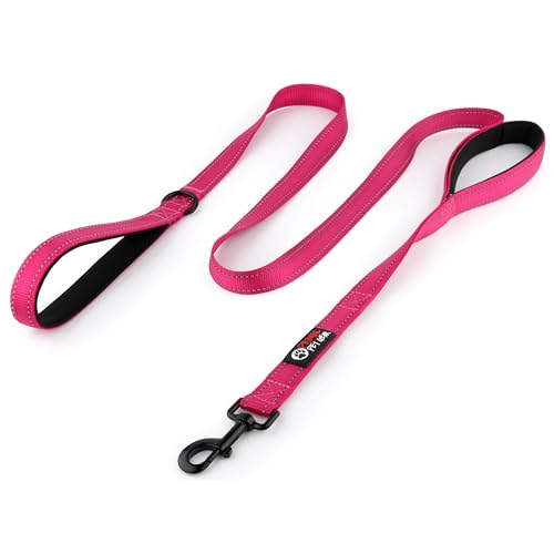 Primal Pet Gear Dog Leash 6ft Long - Traffic Padded Two Handle - Heavy Duty - Double Handles Lead for Control Safety Training - Leashes for Large Dogs or Medium Dogs — image 1