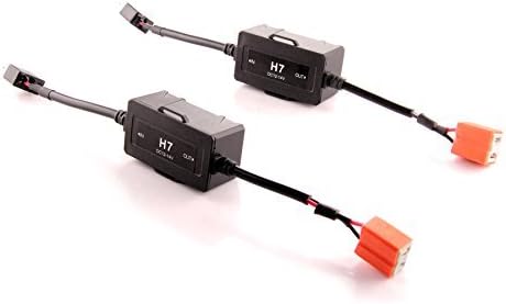 Pair of DDM Tuning LED Canbus Error Free Anti Flicker Resistor Canceller Decoders, FBA (H1 / H3 / H7)