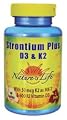 Nature's Life Strontium Plus D/K Supplement, 60 Count