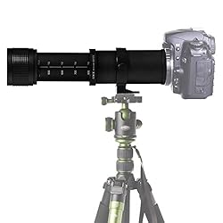 JINTU 420-800mm f/8.3 Manual Telephoto Camera Lens
