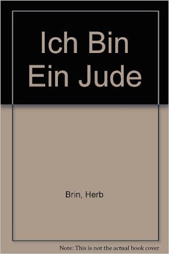 Ich Bin Ein Jude Brin Herb 9780824602758 Amazon Com Books