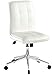 Boss Office Products Mellennial Modern Home Office Chair without Arms in White