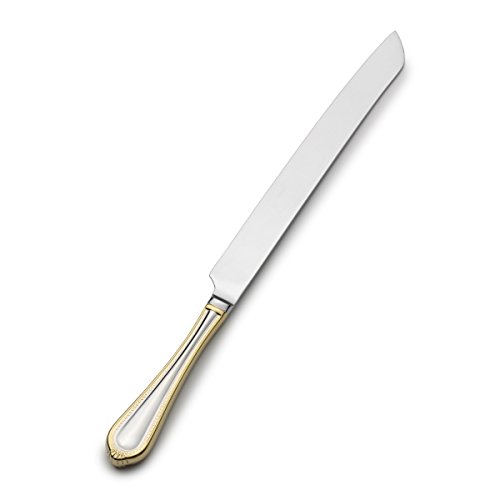 Mikasa 5142329 Regent Bead Gold Stainless Steel Cake Knife