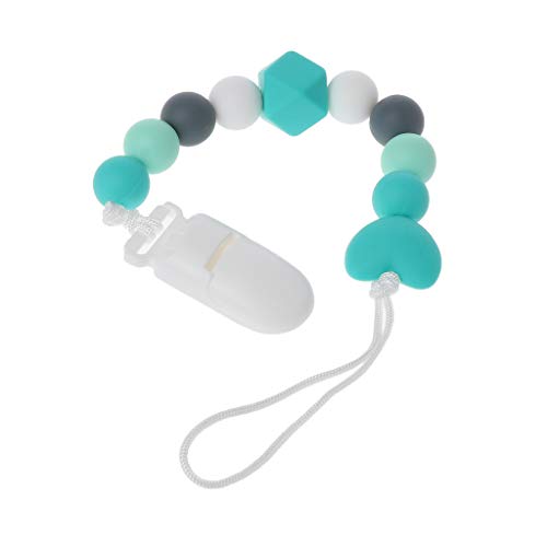 image for Dabixx Silicone Pacifier Chain Food Grade Silicone Teether Pacifier Ch