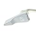 Plumbcraft White Toilet Flush Lever Trim-to-size, Fits Most Toilet Tanks