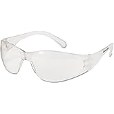 MCR Safety CL010 Checklite Safety Glasses, Clear Lens, Uncoated - Lot of 12