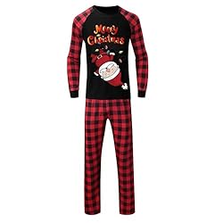 KASAAS Christmas Pajamas for Family Pjs Matching