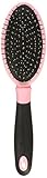 TPCROMEER Double Side Shedding Brush Comb Rake Pet Fur Grooming Dog Cat Short Hair 2 in 1 - Pink