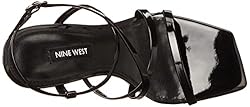 Nine West Women's Tilas3 Heeled Sandal, Black, 11