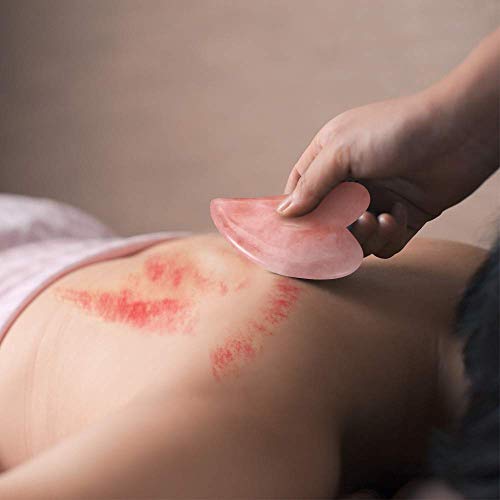 Face Jade Roller Gua Sha Set Facial Natural Stone Massager Anti-Aging Roller Body Eyes Neck Lymphatic Drainage Tool… - Image 4