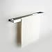 OUKU Wall Mount Modern Chrome Finish Solid Brass Single Towel Bar Free Standing Space Saver Towel Racks Lavatory Improvement, Bathroom Towel Holder.