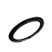 Fotodiox Metal Step Up Ring, Anodized Black Metal 67mm-82mm, 67-82 mm