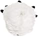 Silver Lilly Bear Paw Animal Slippers (White, Medium)