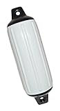 Taylor Made Products 950128  Super Gard Inflatable Vinyl Boat Fender, 10.5 x 30 inch, White