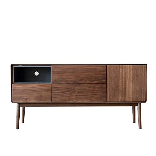 ASHCROFT MidCentury Modern Memphis Walnut Wood Tv Stand Pricepulse