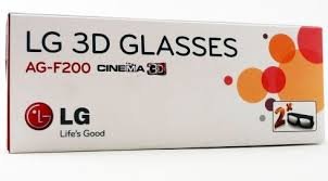 2 Pairs LG 3D TV Theater 3d Glasses – Passive glasses For Your 3D Television