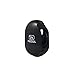 Recoil Automatic Cord Winder for Headphones and Earbuds. No More Tangled Headphones! The Original Retactable Cord Organizer. Black, Size Small